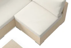 Comfort Garden Bahamas utendørs loungegruppe 5-seters med vendbar sjeselong og bord