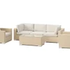 Comfort Garden Veranda & Terrasse|Loungemøbler Salg-Bahamas utendørs sofagruppe 5-seters med to lenestoler og bord
