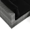 Comfort Garden Veranda & Terrasse|Loungemøbler Salg-Bahamas utendørs U-sofa 7-seters vendbar divan med åpen avslutning og bord