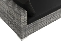 Comfort Garden Bahamas utesofa 4-seters med bord og hylle