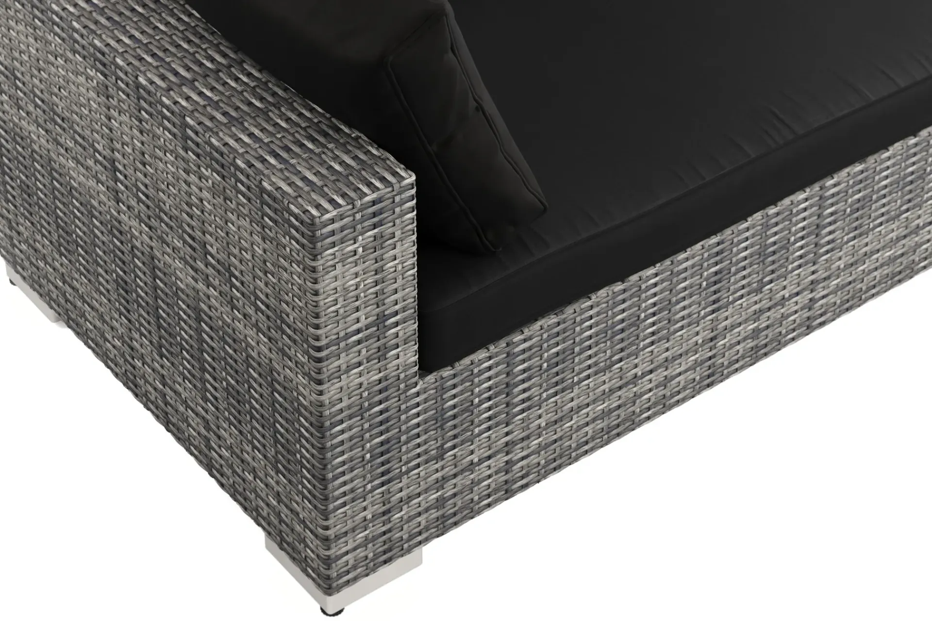 Comfort Garden Bahamas utesofa 4-seters med bord og hylle
