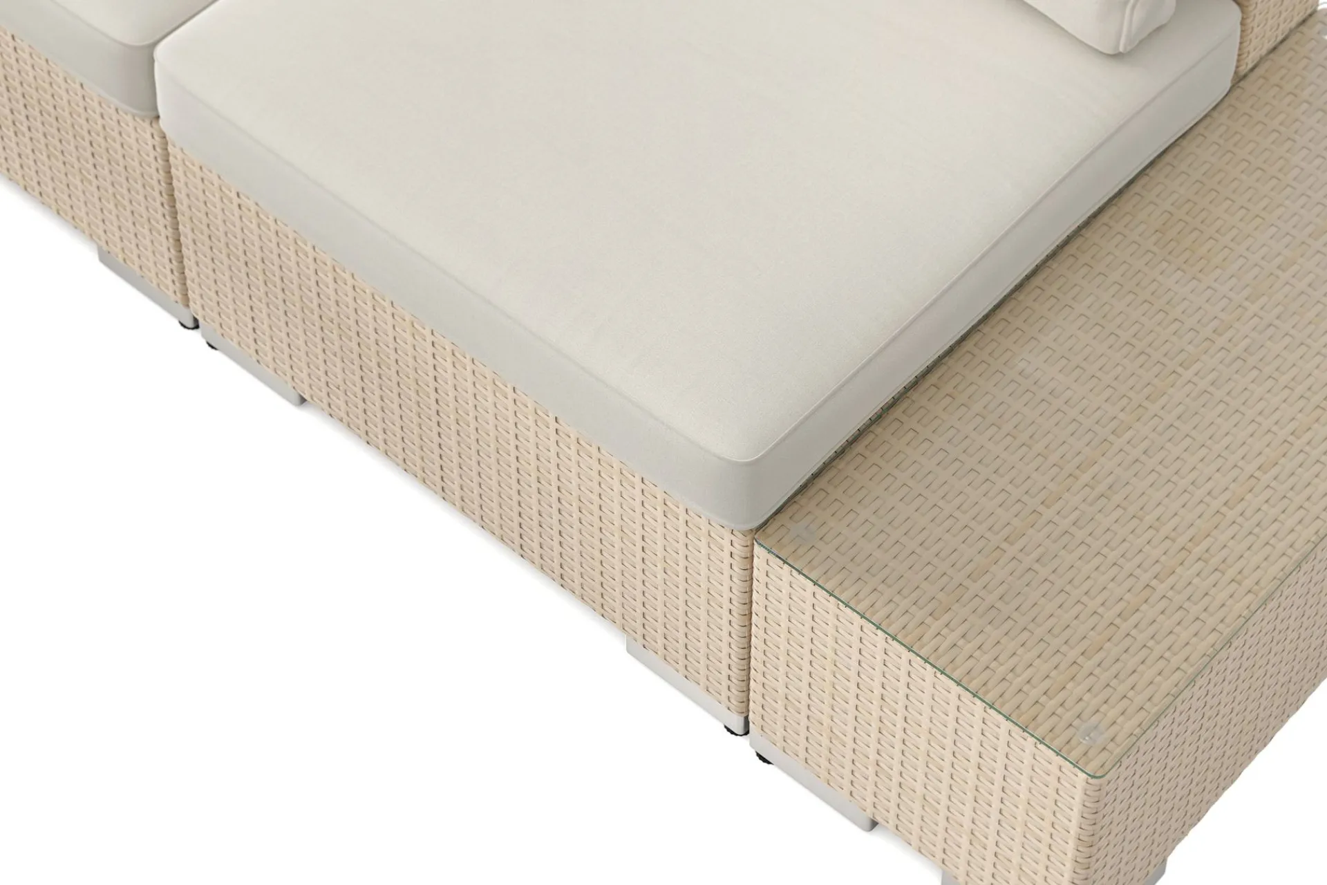 Comfort Garden Bahamas utesofa 3-seters med bord
