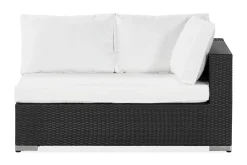 Comfort Garden Moduler|Moduler-Bahamas Venstredel 140 cm Svart,Hvit