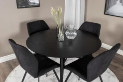 Venture Home Balisa Spisegruppe 115 cm Rund inkl. 4 Sumoas Stoler
