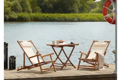 Cafesett|Balkonggrupper-Balkongsett Hvit/ ATRANI / SPELLO Beige