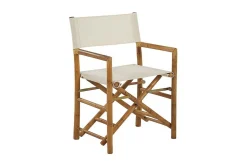 Cafesett|Balkonggrupper-Balkongsett Hvit/ beige MOLISE / SPELLO Tre/Natur