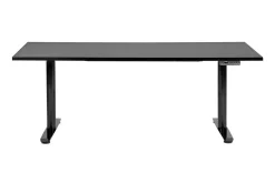 Kontorbord-Banner Skrivebord 80x180 cm Svart