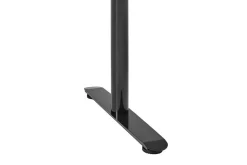 Kontorbord-Banner Skrivebord 80x180 cm Svart