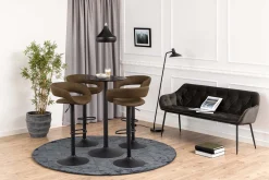 Barmøbler-Barbord HOME4YOU Ibiza D60x105 cm svart ask