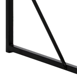 Barbord HOME4YOU Seaford 120x60x105 cm svart