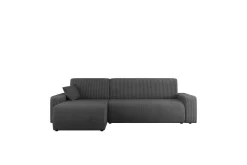 Sofa Med Sjeselong-Barile Sofa med Divan 3-seter Grey