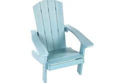 Solstoler-Barnestol Adirondack Blå