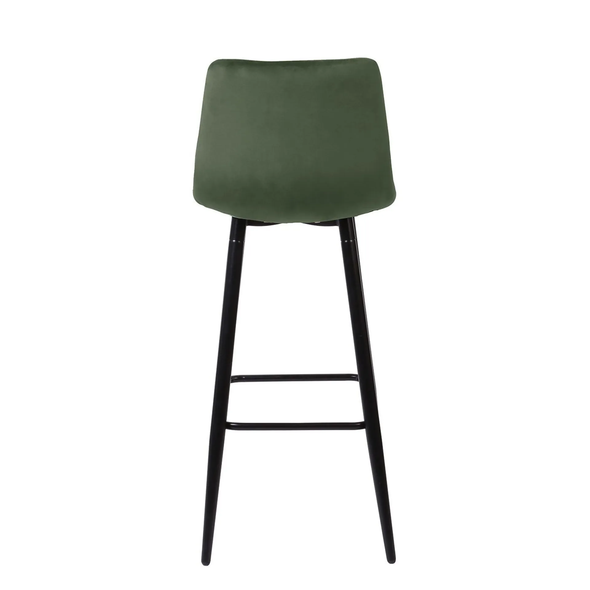 Barmøbler-Barstol HOME4YOU Chilli 150x40xh80 cm, svart skoggrønn