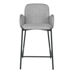 Barstoler-Barstol HOME4YOU Damen 158x40xh75 cm, Cappuccino lys grå