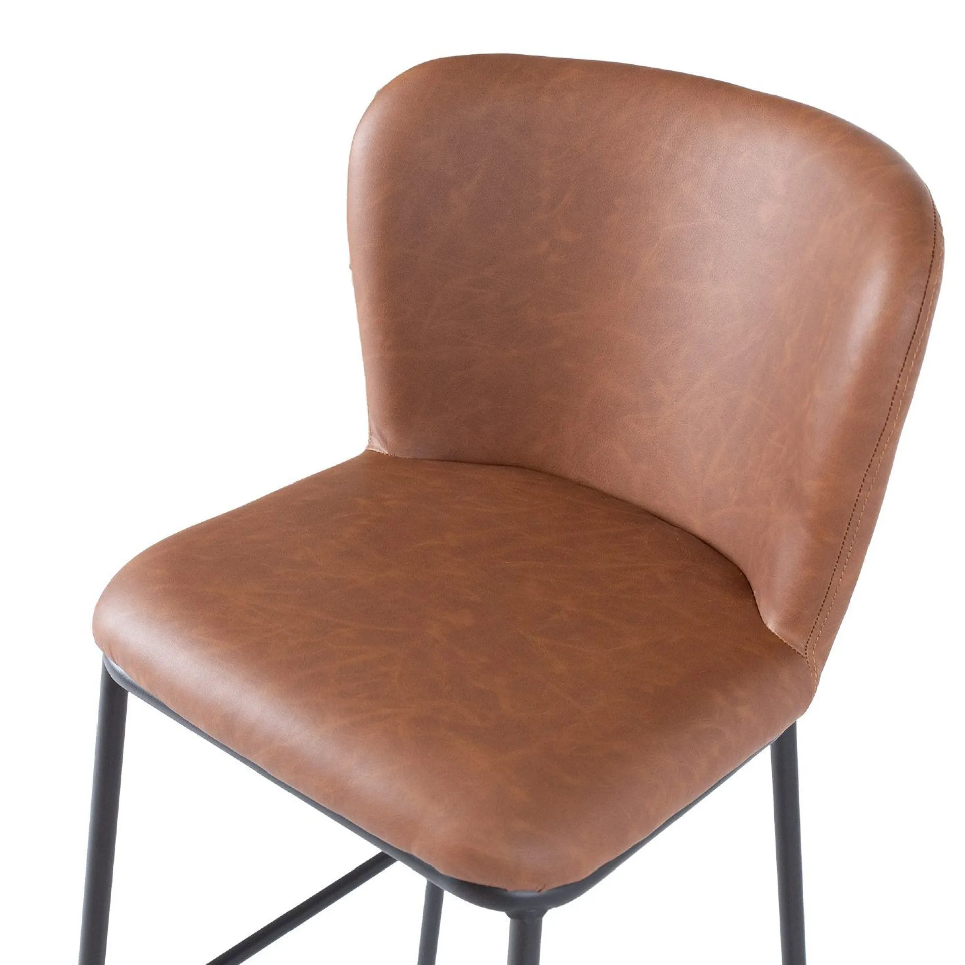 Barstol HOME4YOU Savoy 120x40xh75 cm, melamin med eikebark