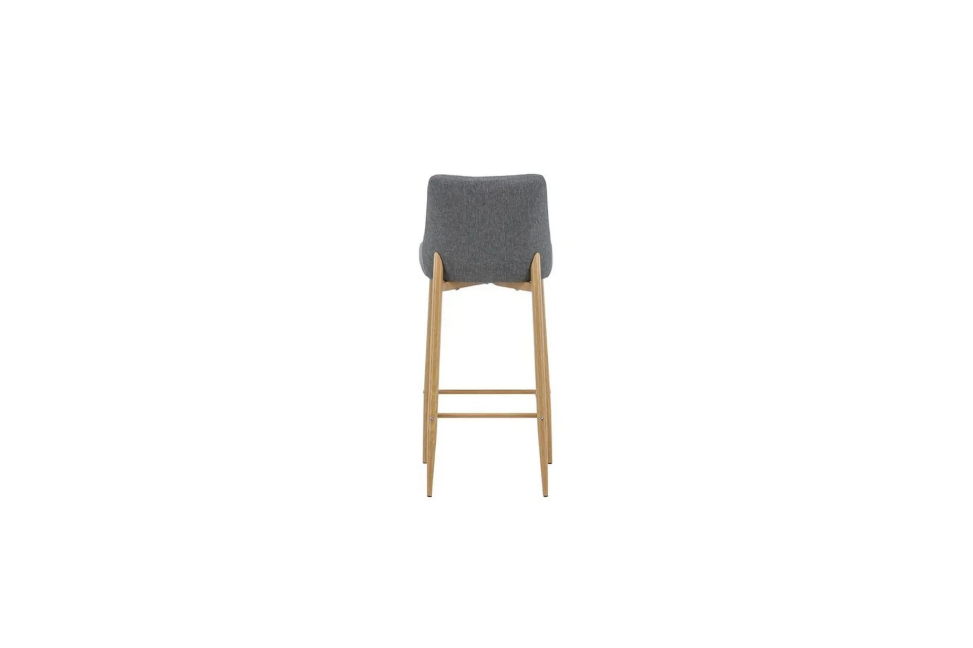 Venture Home Barstoler-Barstol Plaza 2-pack Natur/Mørkgrå Mørkegrå