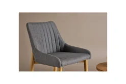 Venture Home Barstoler-Barstol Plaza 2-pack Natur/Mørkgrå Mørkegrå