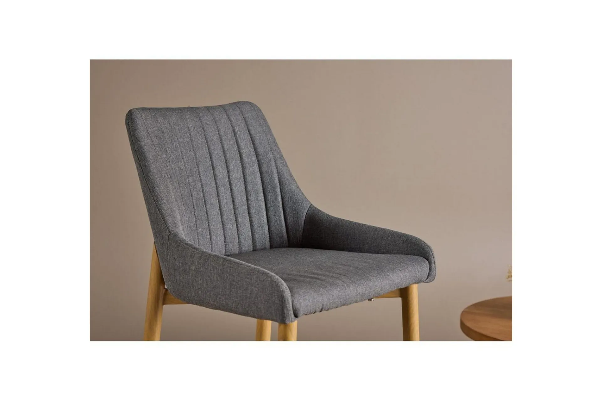 Venture Home Barstoler-Barstol Plaza 2-pack Natur/Mørkgrå Mørkegrå