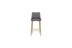 Venture Home Barstoler-Barstol Plaza 2-pack Natur/Mørkgrå Mørkegrå