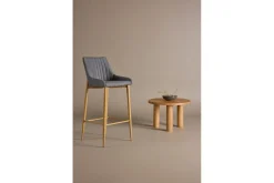 Venture Home Barstoler-Barstol Plaza 2-pack Natur/Mørkgrå Mørkegrå