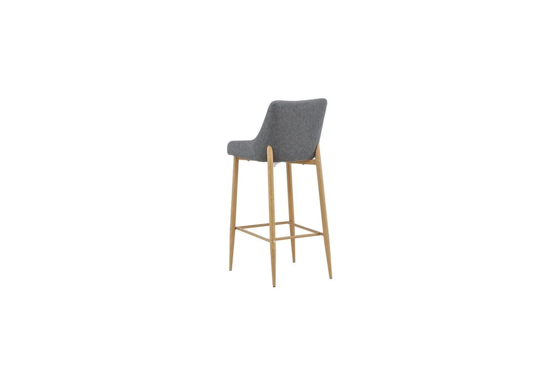 Venture Home Barstoler-Barstol Plaza 2-pack Natur/Mørkgrå Mørkegrå