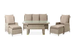 Veranda & Terrasse|Loungesett-Basel Hagegruppe Beige