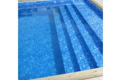 Planet Pool Bassengtilbehør|Basseng-Bassengduk Tradisjon Rektangulær 1,5m Dyp 10 x 5 m, Marmor
