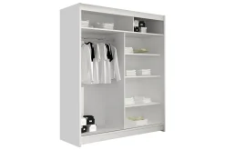 Bay Garderobe Med Speil 150x200 cm