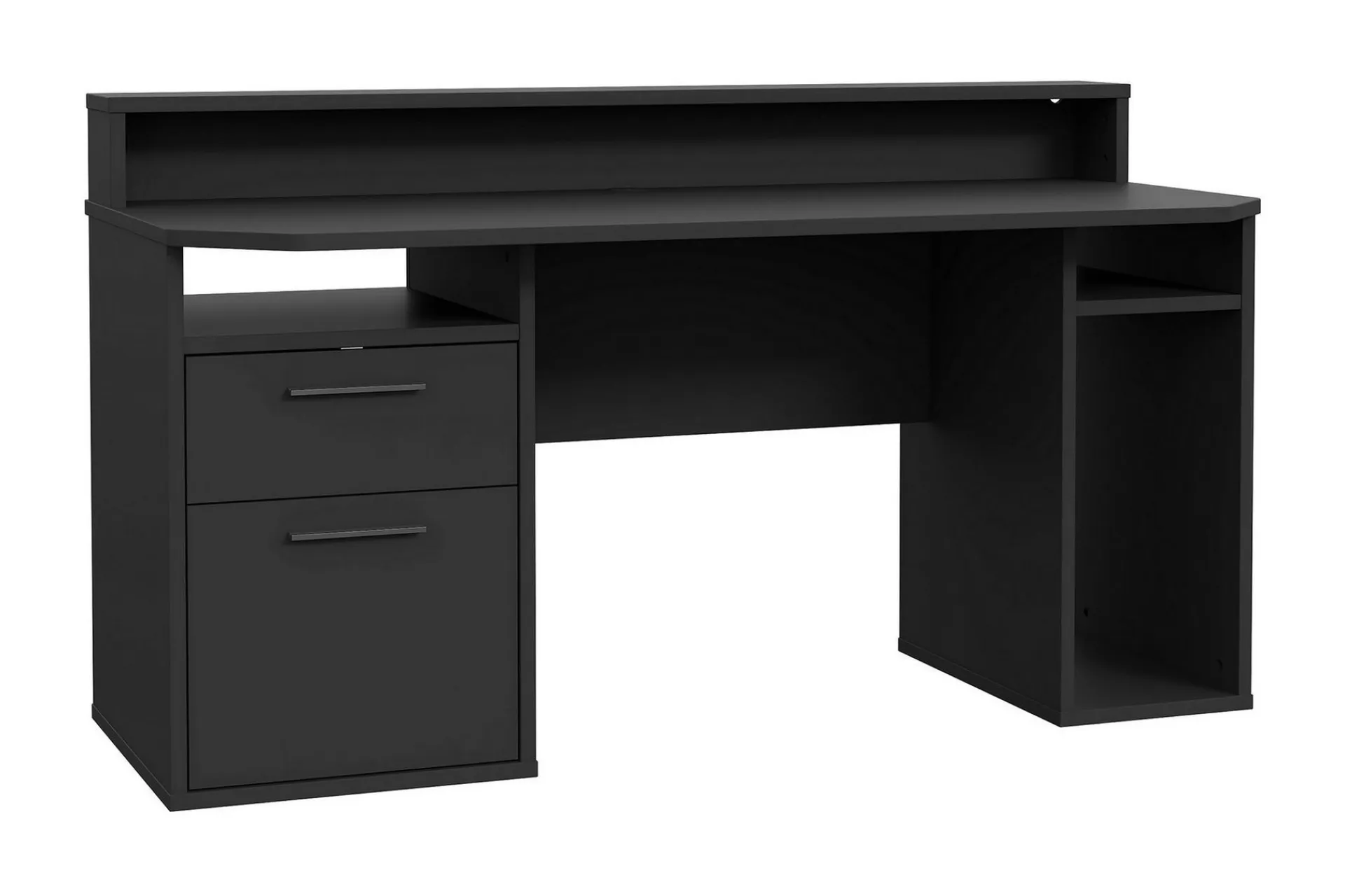 Kontorbord-Bays Gaming Skrivebord 160 cm Svart