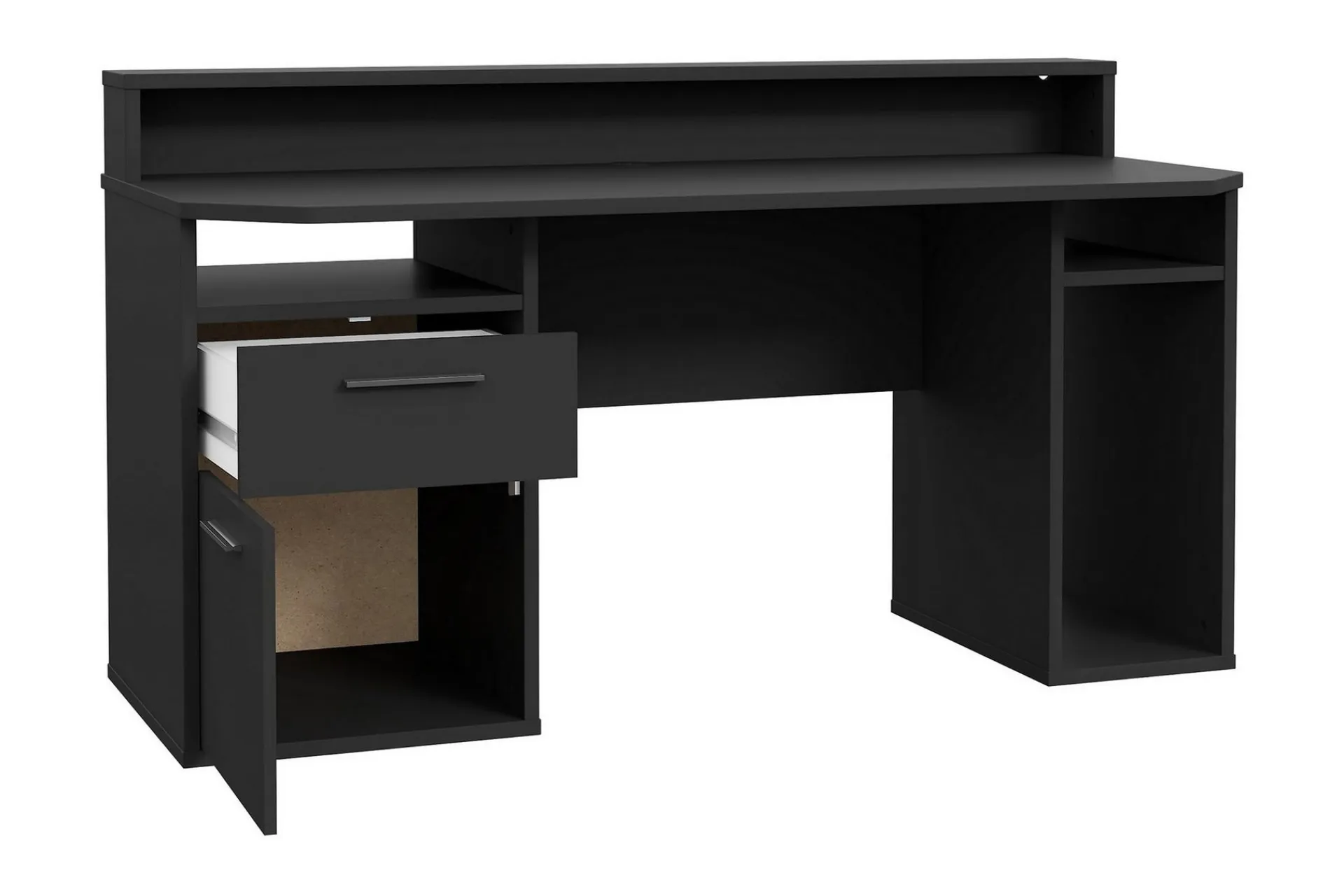 Kontorbord-Bays Gaming Skrivebord 160 cm Svart