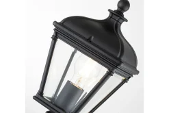 Stolpelykt & Portlykt-Bayview Elstead Lighting Utelampe Svart