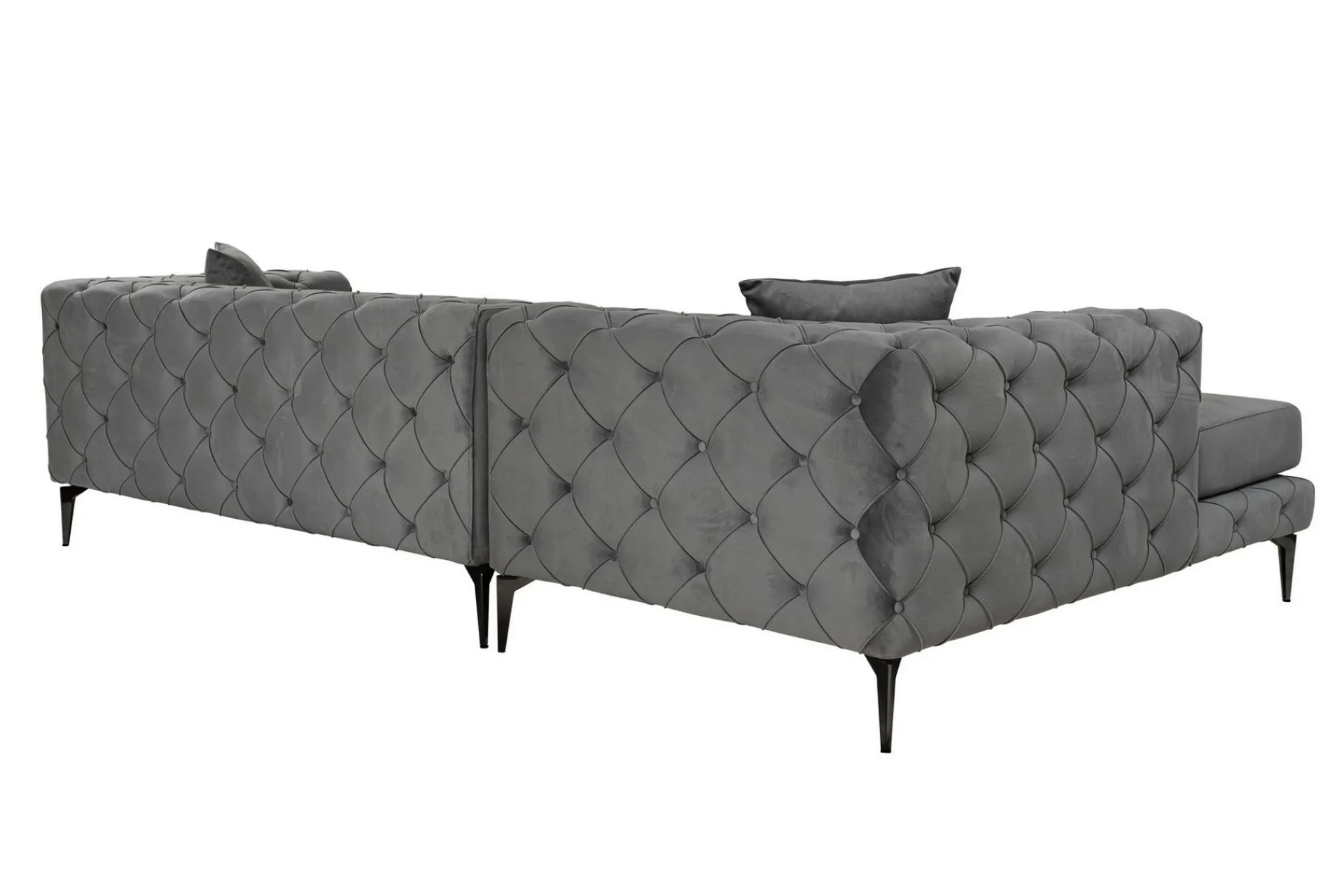 Manor House Sofa Med Sjeselong-Beachport 3-seters Sofa med Venstre Sjeselong Antracit