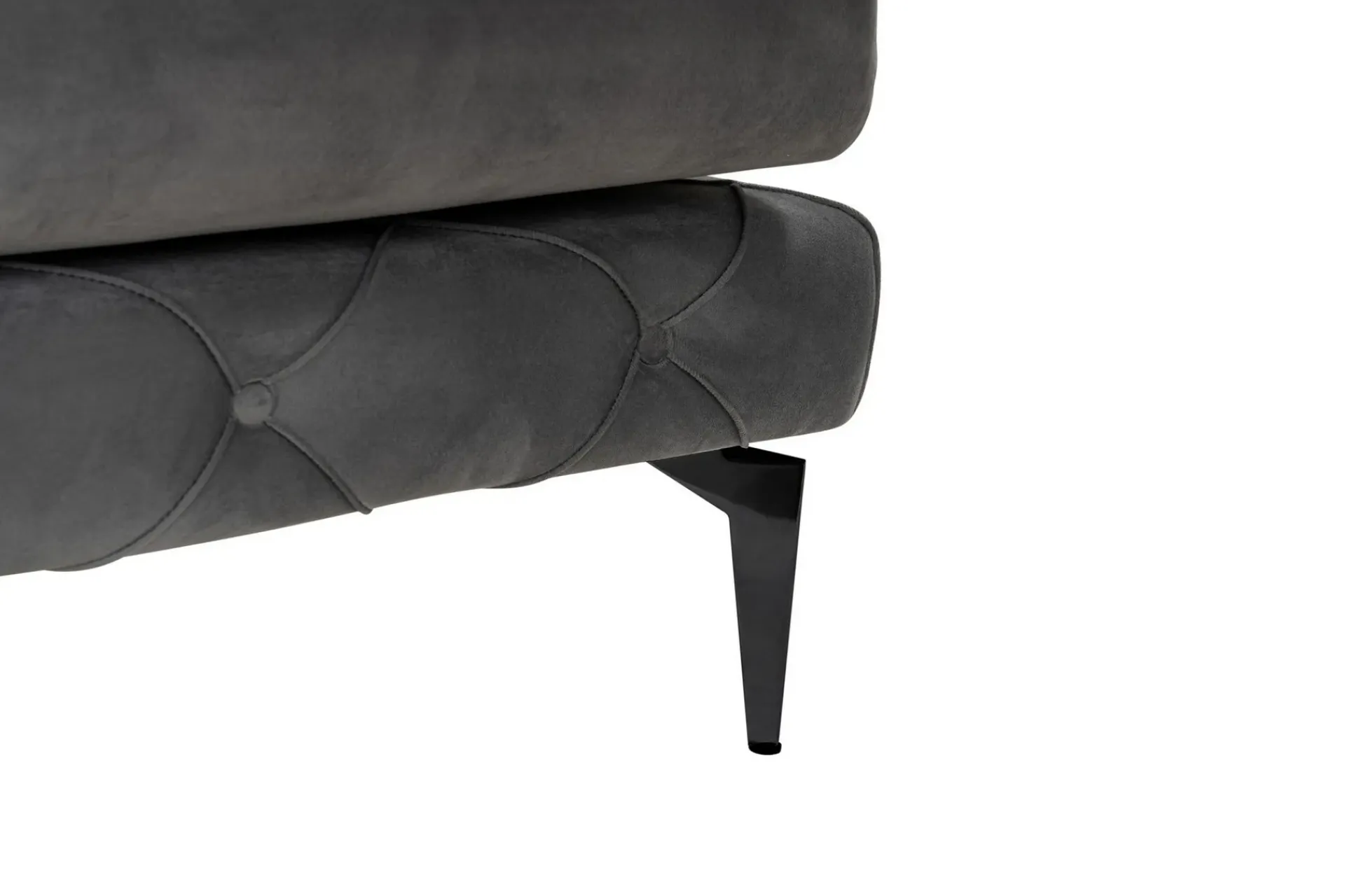 Manor House Sofa Med Sjeselong-Beachport 3-seters Sofa med Venstre Sjeselong Antracit