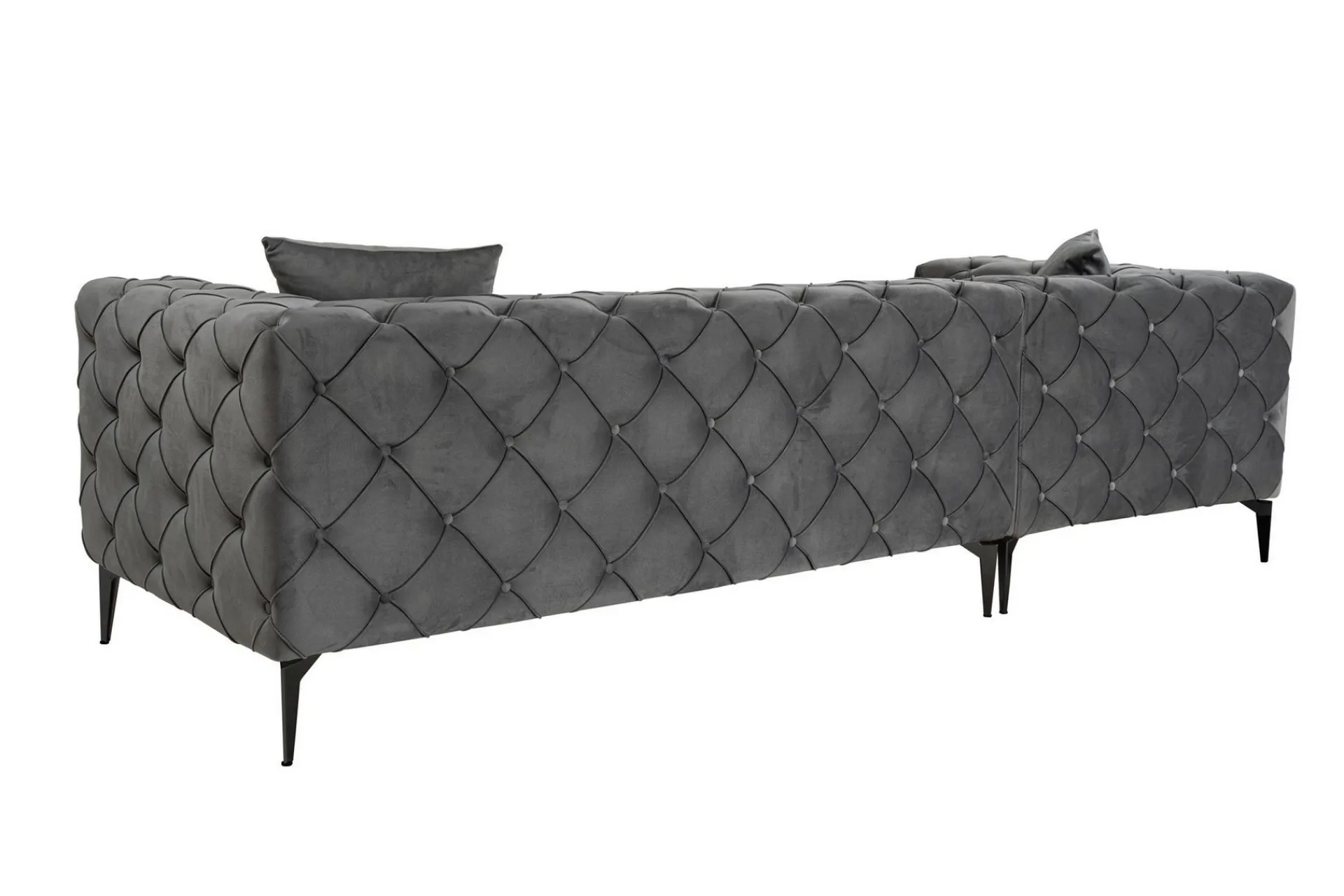 Manor House Sofa Med Sjeselong-Beachport 3-seters Sofa med Venstre Sjeselong Antracit