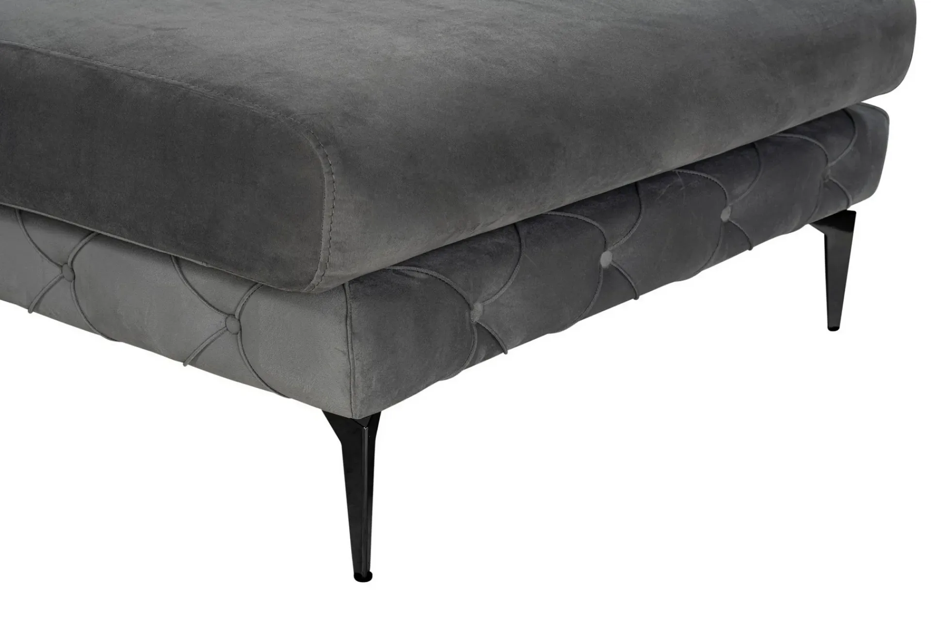 Manor House Sofa Med Sjeselong-Beachport 3-seters Sofa med Venstre Sjeselong Antracit