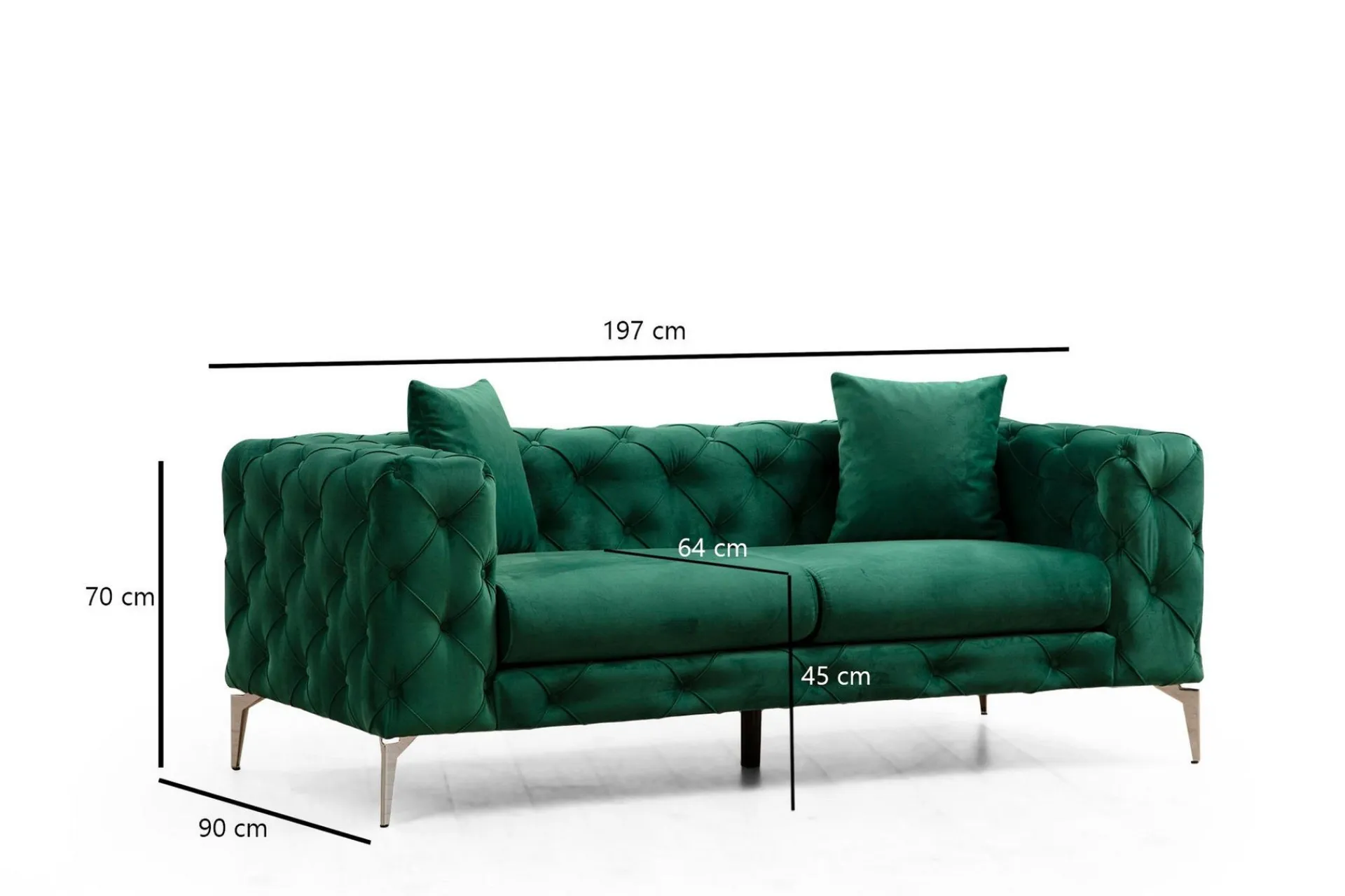Manor House Beachport Sofa 2-seters