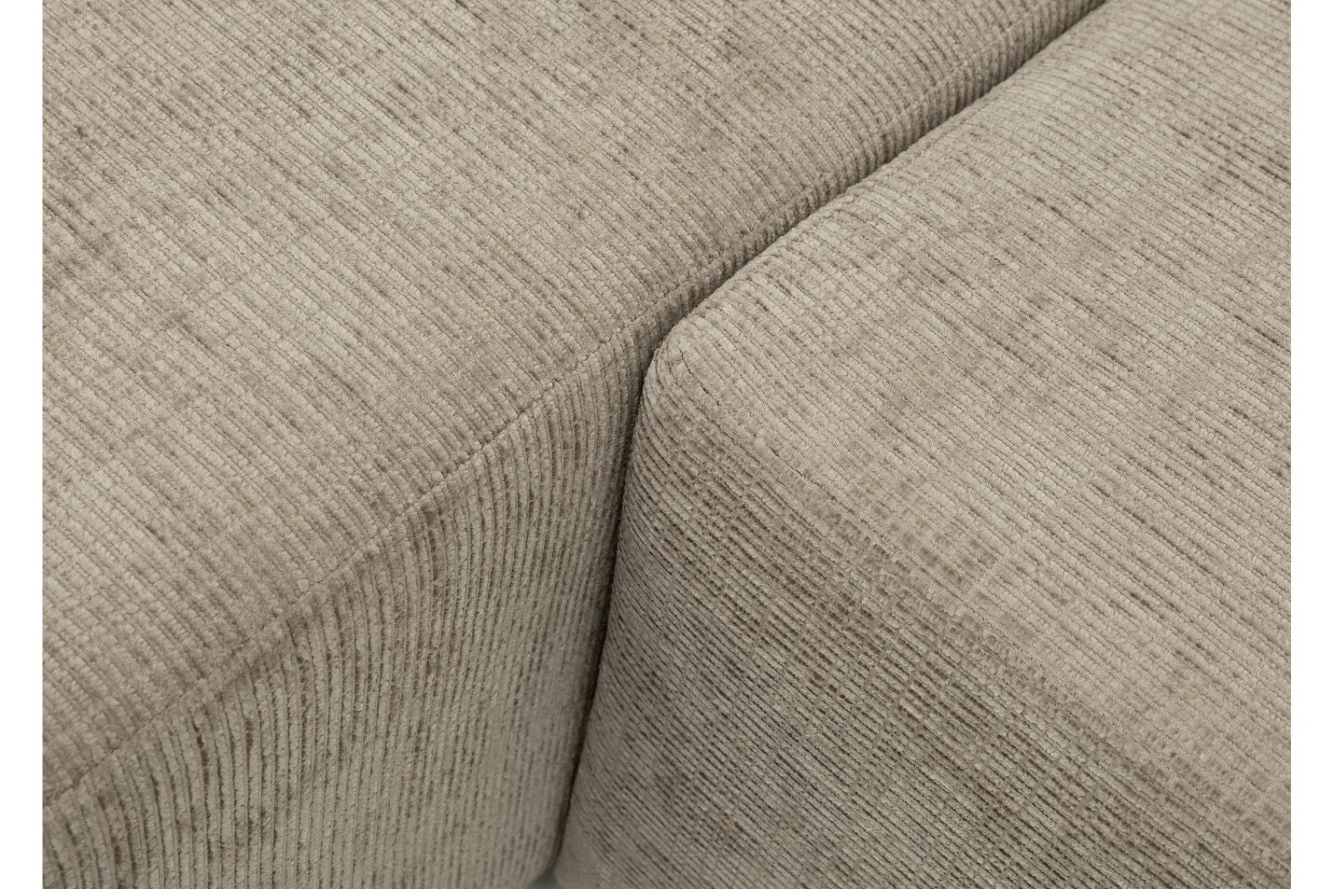 Bella Sovesofa med Sjeselong 3-seter i Plysj