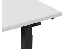 Kontorbord-Belluton Skrivebord 130 cm Elektriskt Justerbart Grey