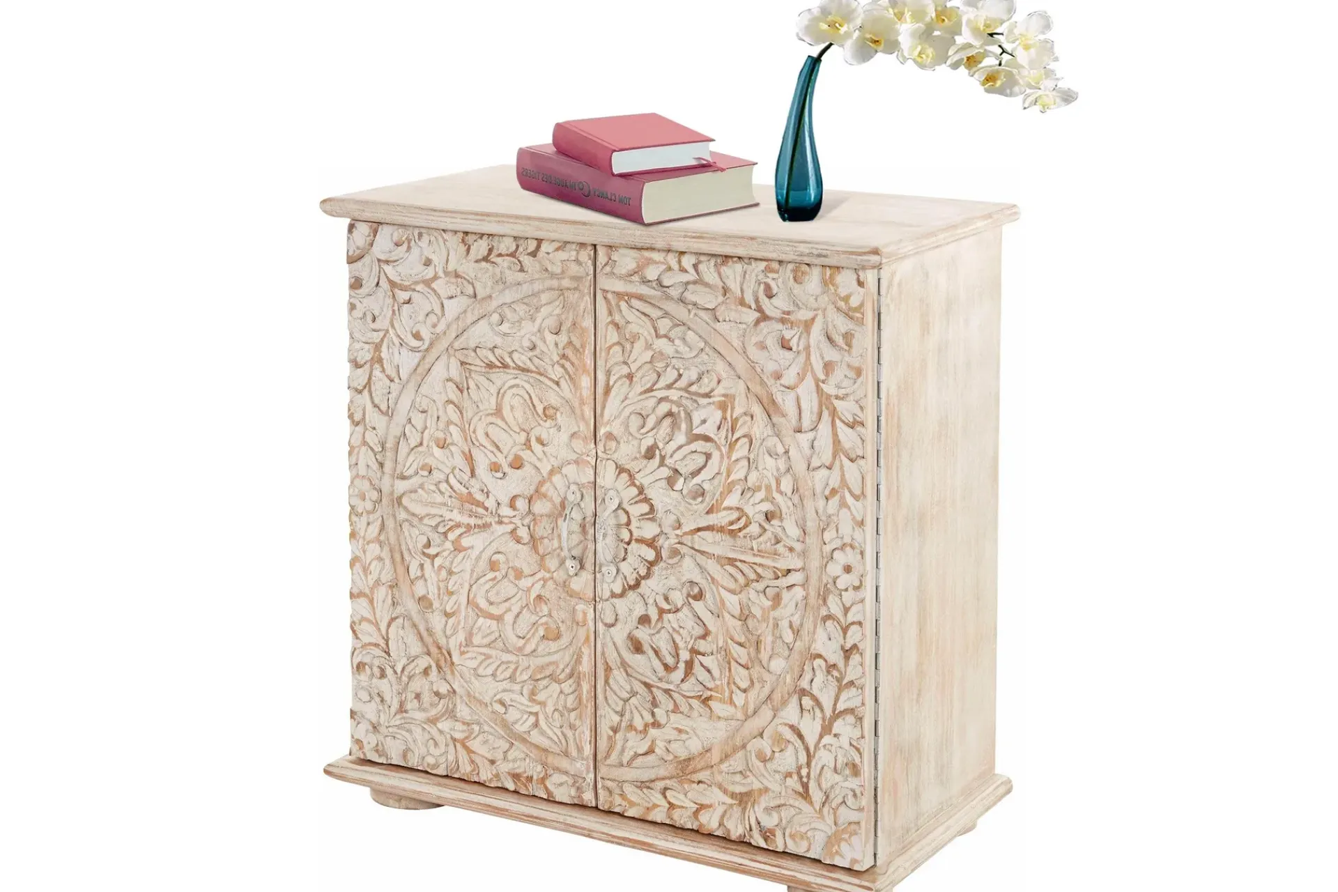 Loft24 Sideboard & Skjenker-Bence Sideboard 75 cm Mørkebrun