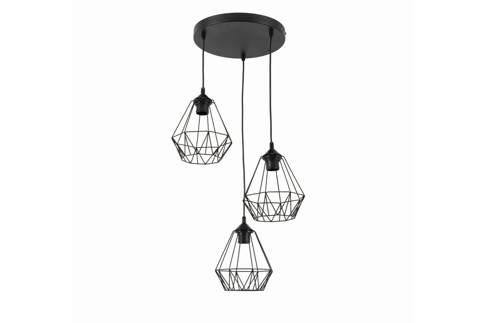Kjøkkenlampe-Bendinni Pendellampe Rund Svart