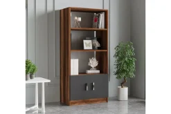 Møbelsett Til Kontor-Benich Møbelsett Kontor Teak,Antracit