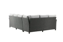 Venture Home Veranda & Terrasse|Loungesett-Bentwood Loungegruppe 5-seter Svart