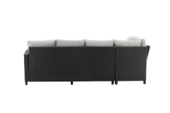 Venture Home Veranda & Terrasse|Loungesett-Bentwood Loungegruppe 5-seter Svart