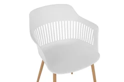 Karmstoler-Bereca Spisestol 2-pk Hvit