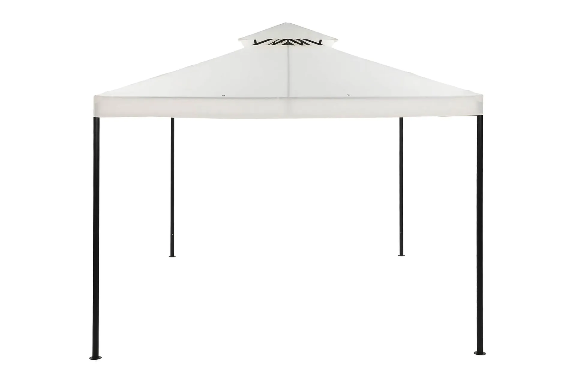Comfort Garden Bermuda komplett paviljong inkl. tak og vegger 3x3 m –