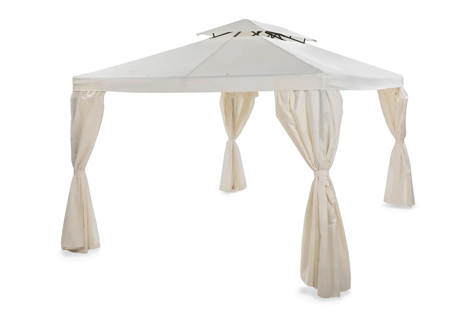 Comfort Garden Bermuda komplett paviljong inkl. tak og vegger 3x3 m –