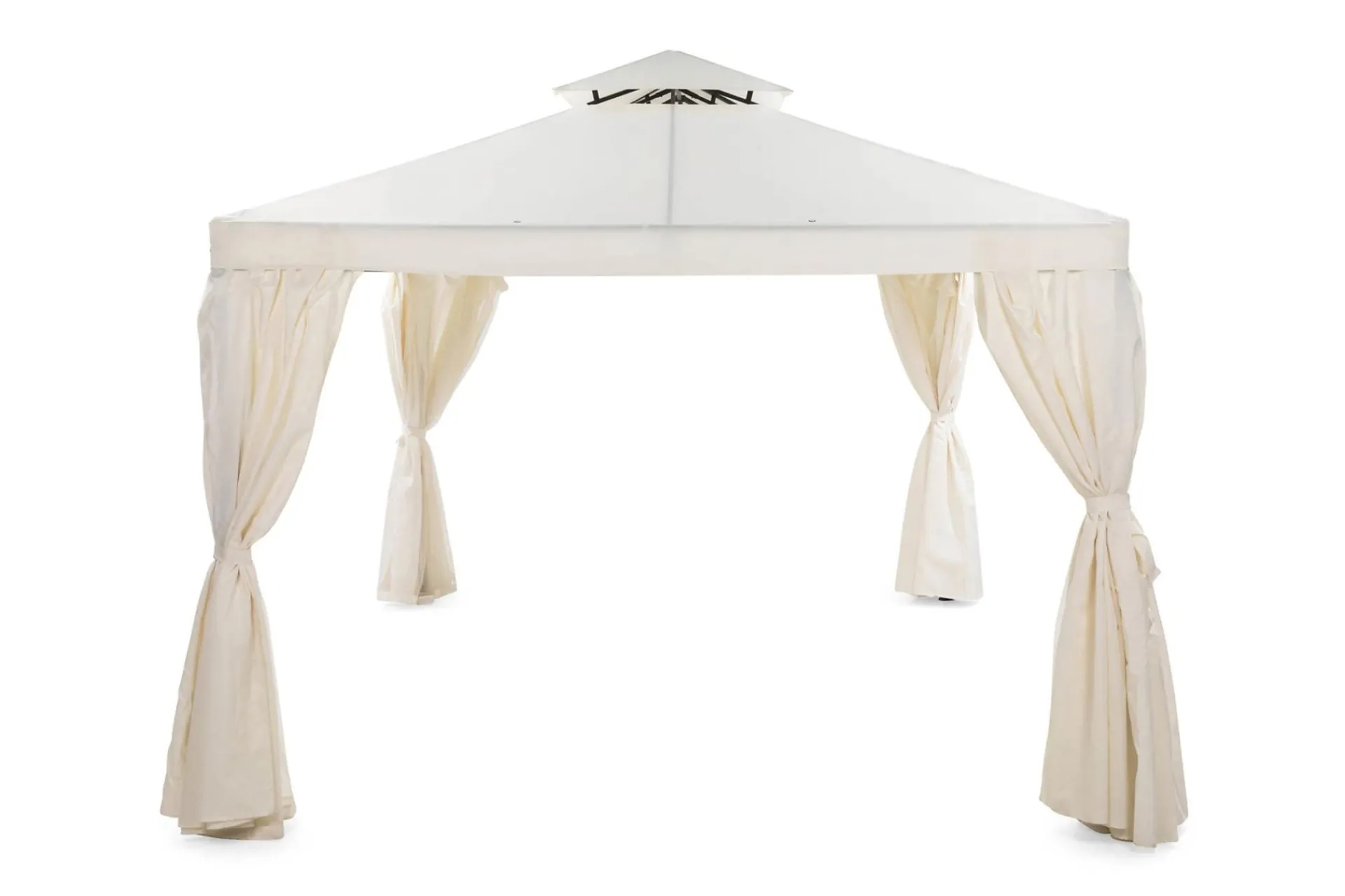 Comfort Garden Markiser|Paviljonger-Bermuda Komplett Paviljong 3x3 m Beige,Hvit