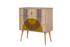 Bertoaria Kommode 80x89 cm Brun