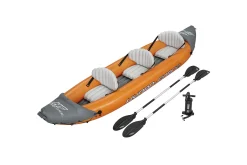 Bestway Cove Champion X3 Oppblåsbar kajakk 3 personer Oransj