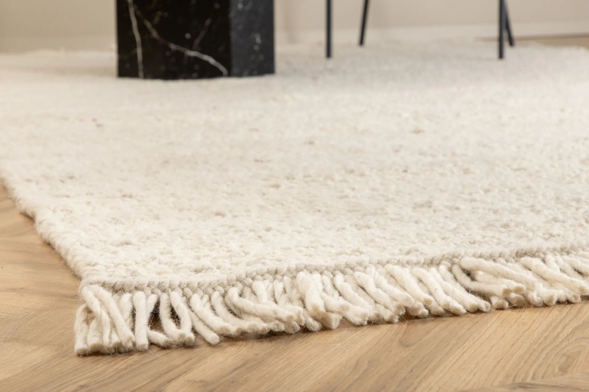 Venture Home Skinn & Pelstepper|Sitteputer-Betina Ullmatte 300x400 cm Hvit